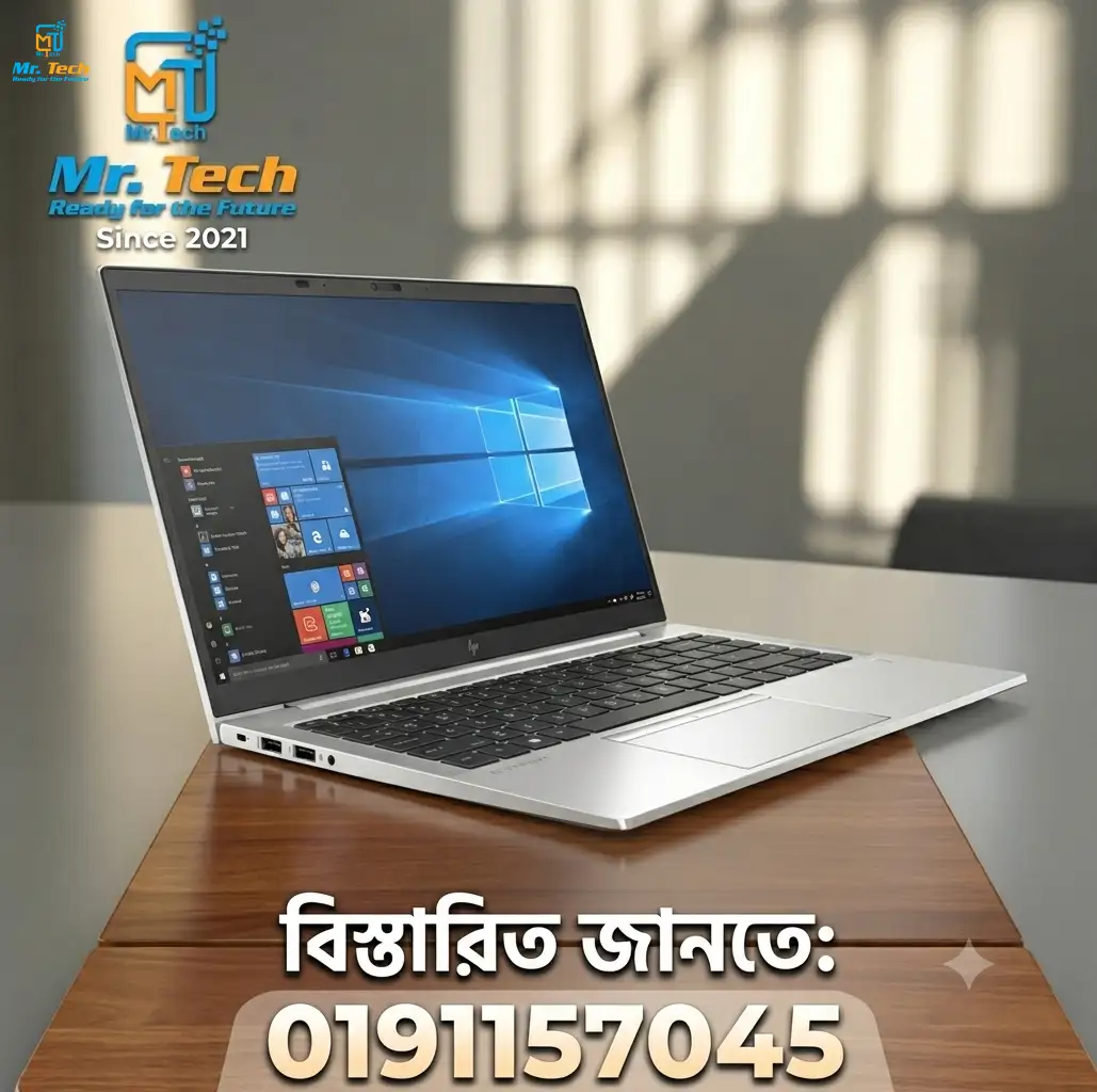 HP EliteBook 845 G8 Ryzen 5 Pro 5650U | 16GB RAM | 512GB NVMe SSD | 14” Display | Used Laptop
